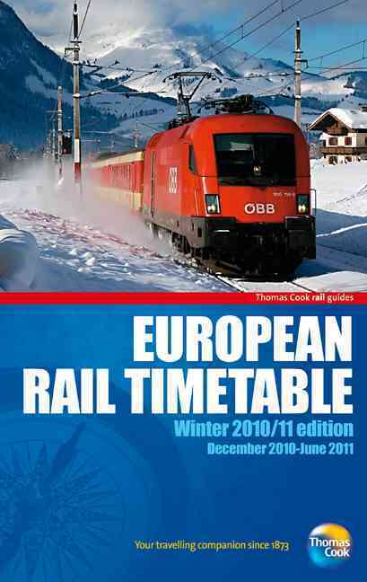EUROPEAN RAIL TIMETABLE WINTER 2010