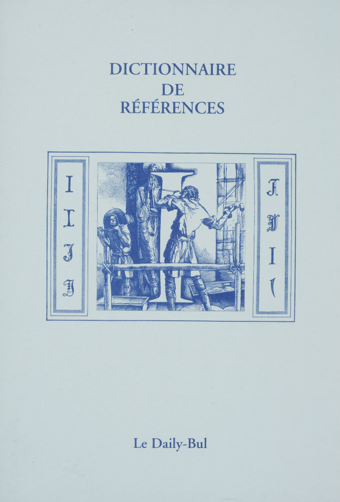 DICTIONNAIRE DE REFERENCES I