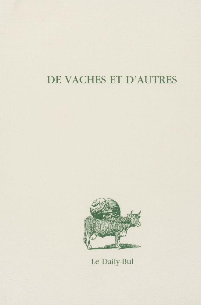 DE VACHES ET D'AUTRES