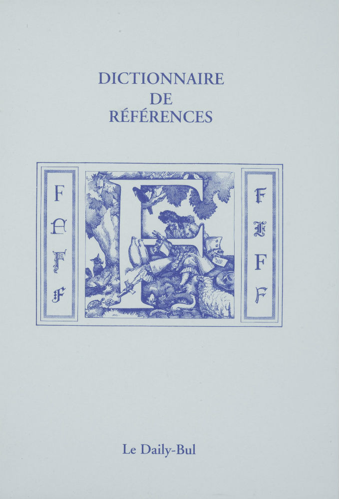 DICTIONNAIRE DE REFERENCES F