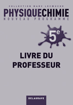 Physique-Chimie 5e - Livre du professeur