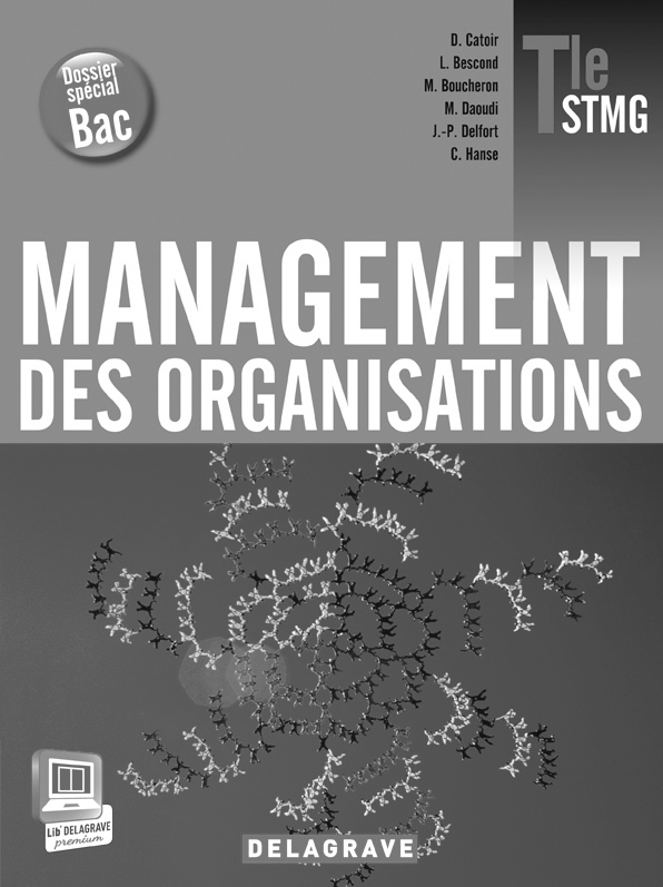 Management des organisations Tle STMG - Livre du professeur