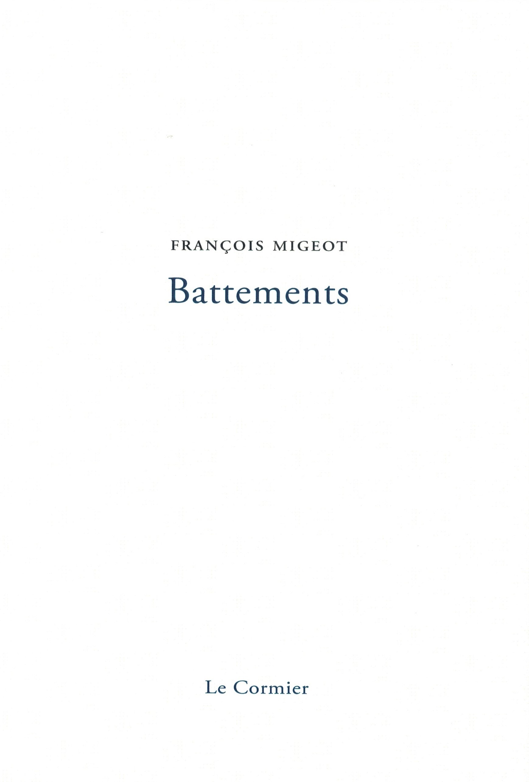 Battements