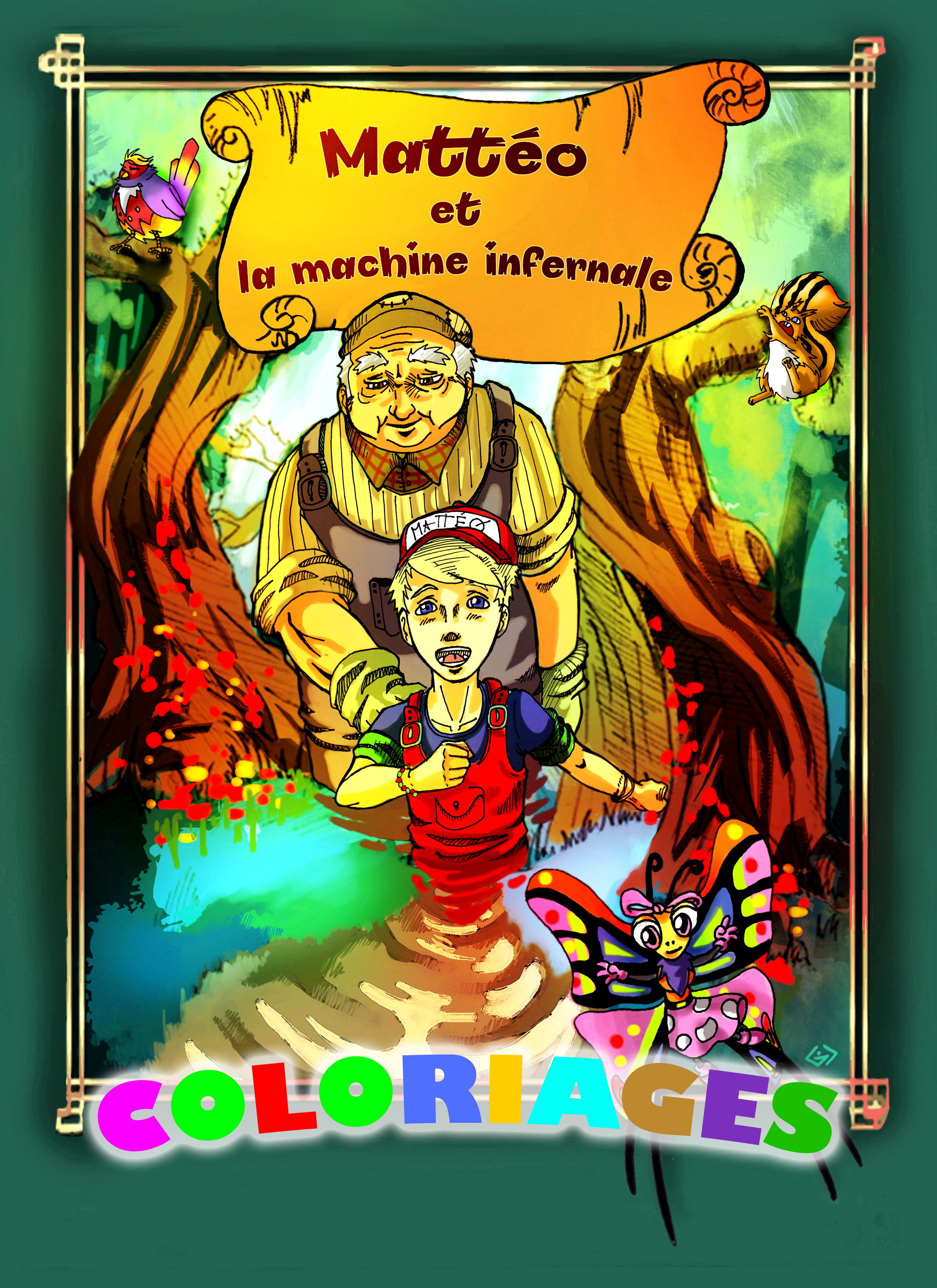 C2- COLORIAGES Mattéo et la machine infernale