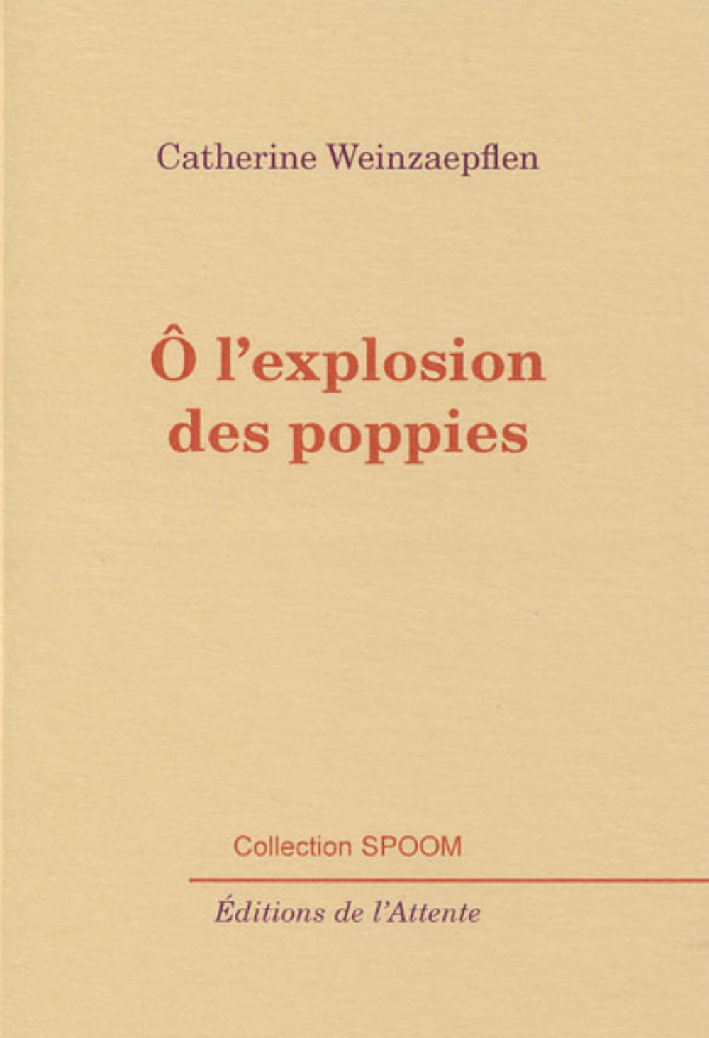 Ô l'explosion des poppies