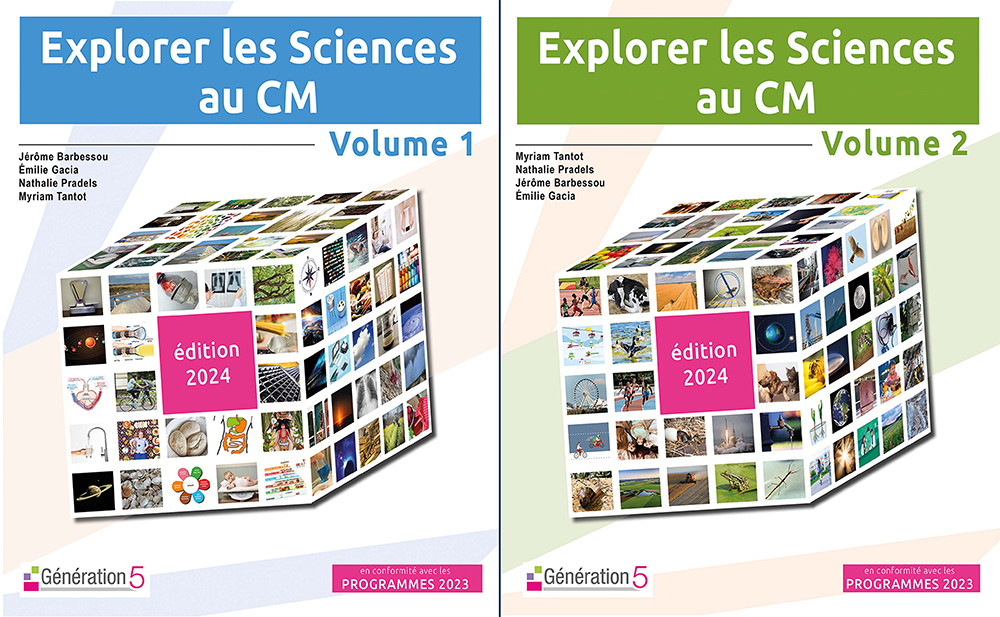 Pack Explorer les Sciences au CM - volumes 1 et 2 (édition 2024)