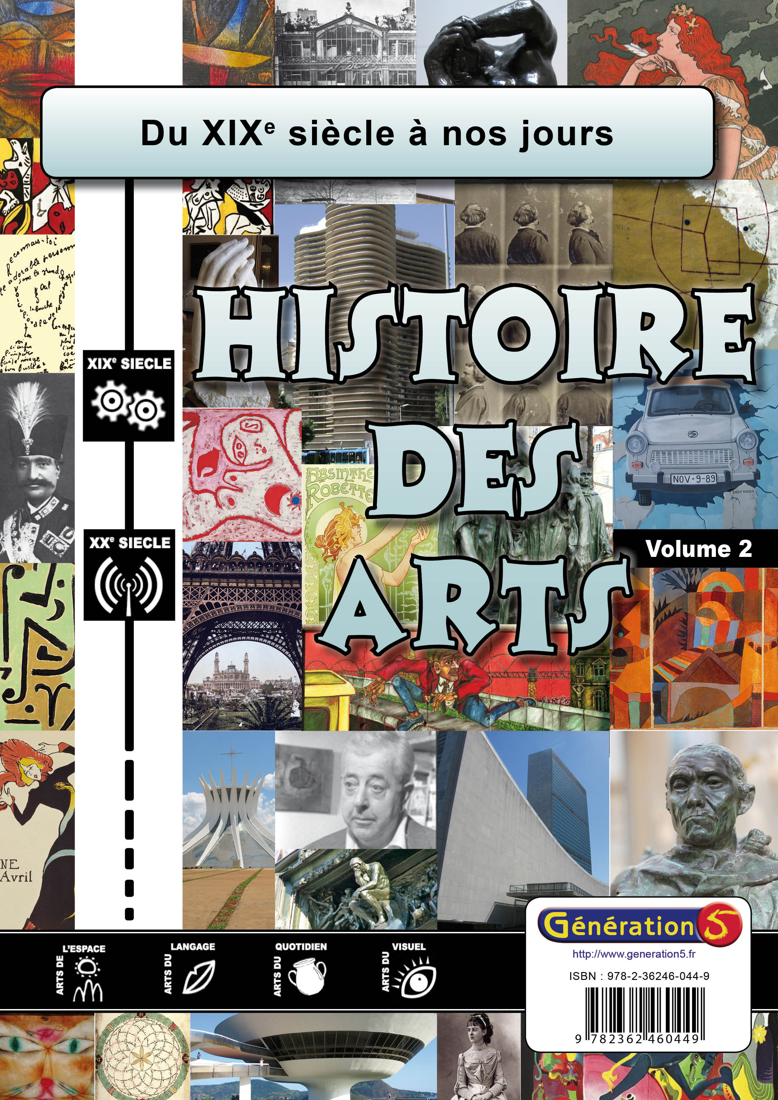 Histoire des Arts Volume 2 (Cycle 3 - Collège)