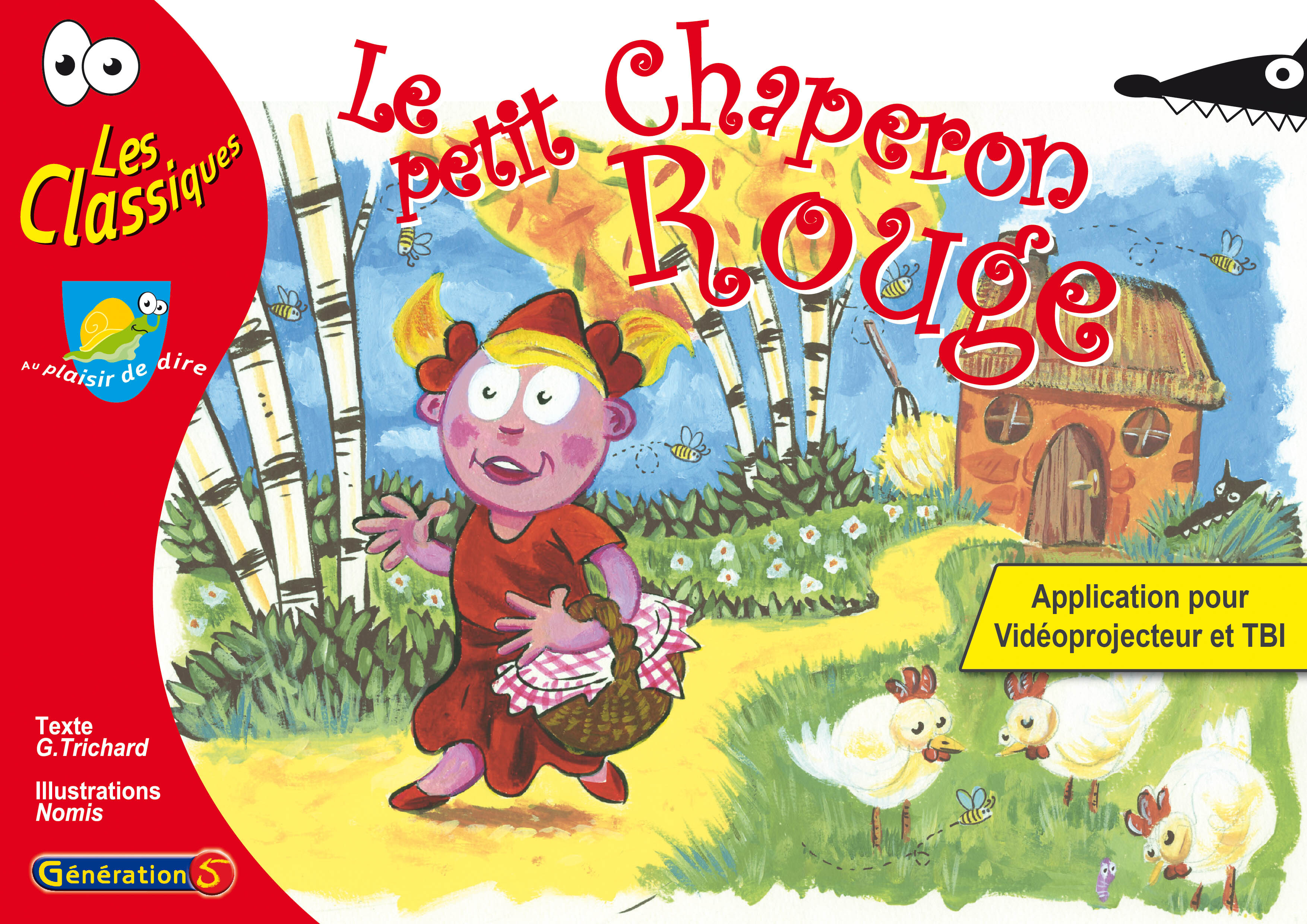 Le petit Chaperon Rouge (GS-CP-CE1) - Album interactif