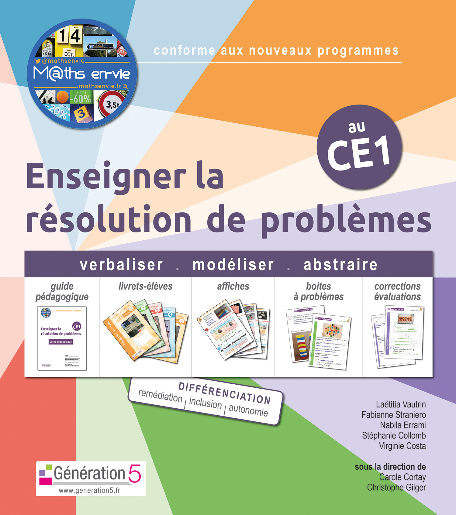 Enseigner la résolution de problèmes au CE1 (classeur + livret) - Maths en-vie