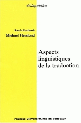 Aspects linguistiques de la traduction