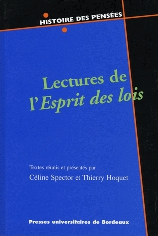 Lectures de "L'esprit des lois"