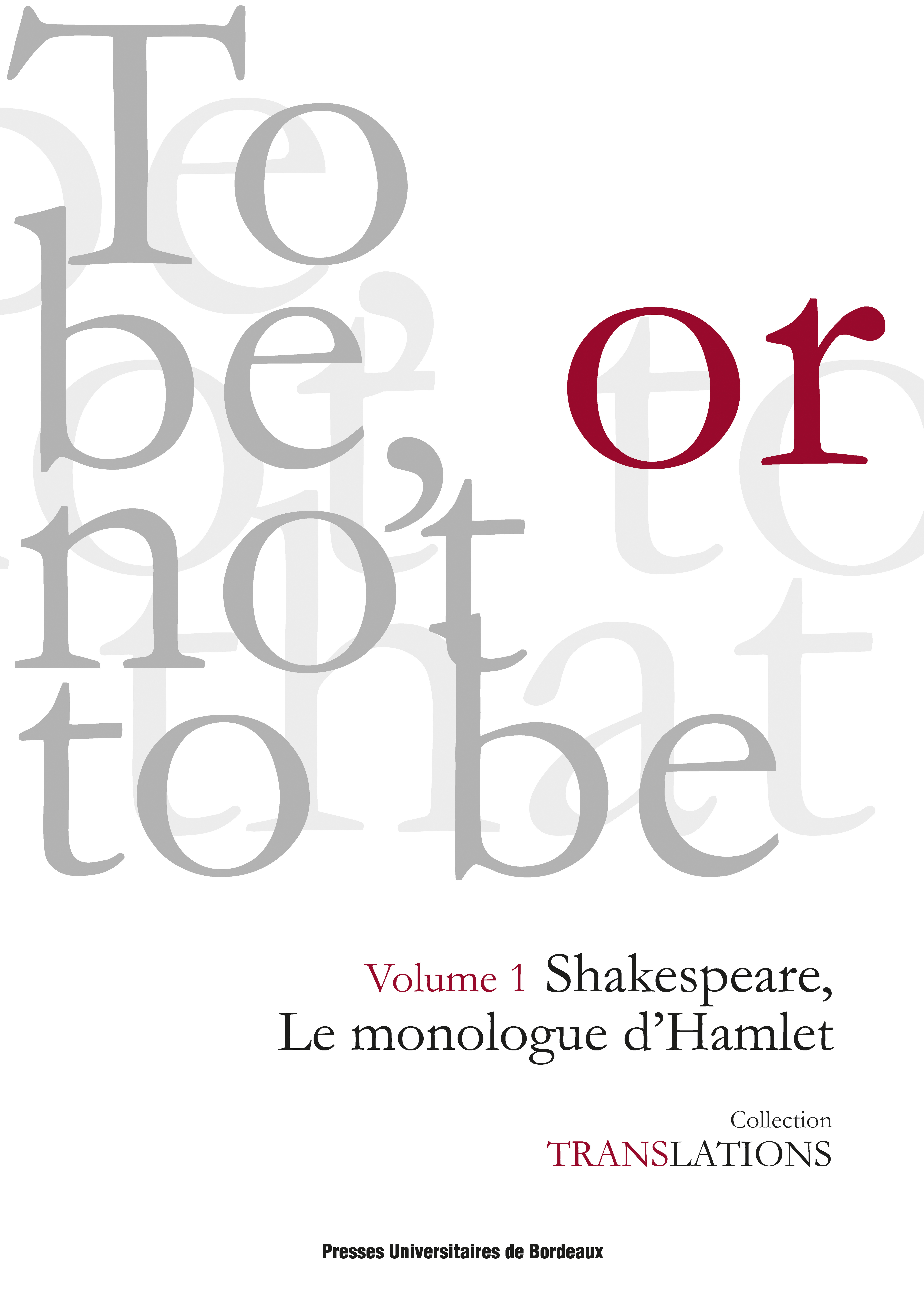 Shakespeare, le monologue d'Hamlet