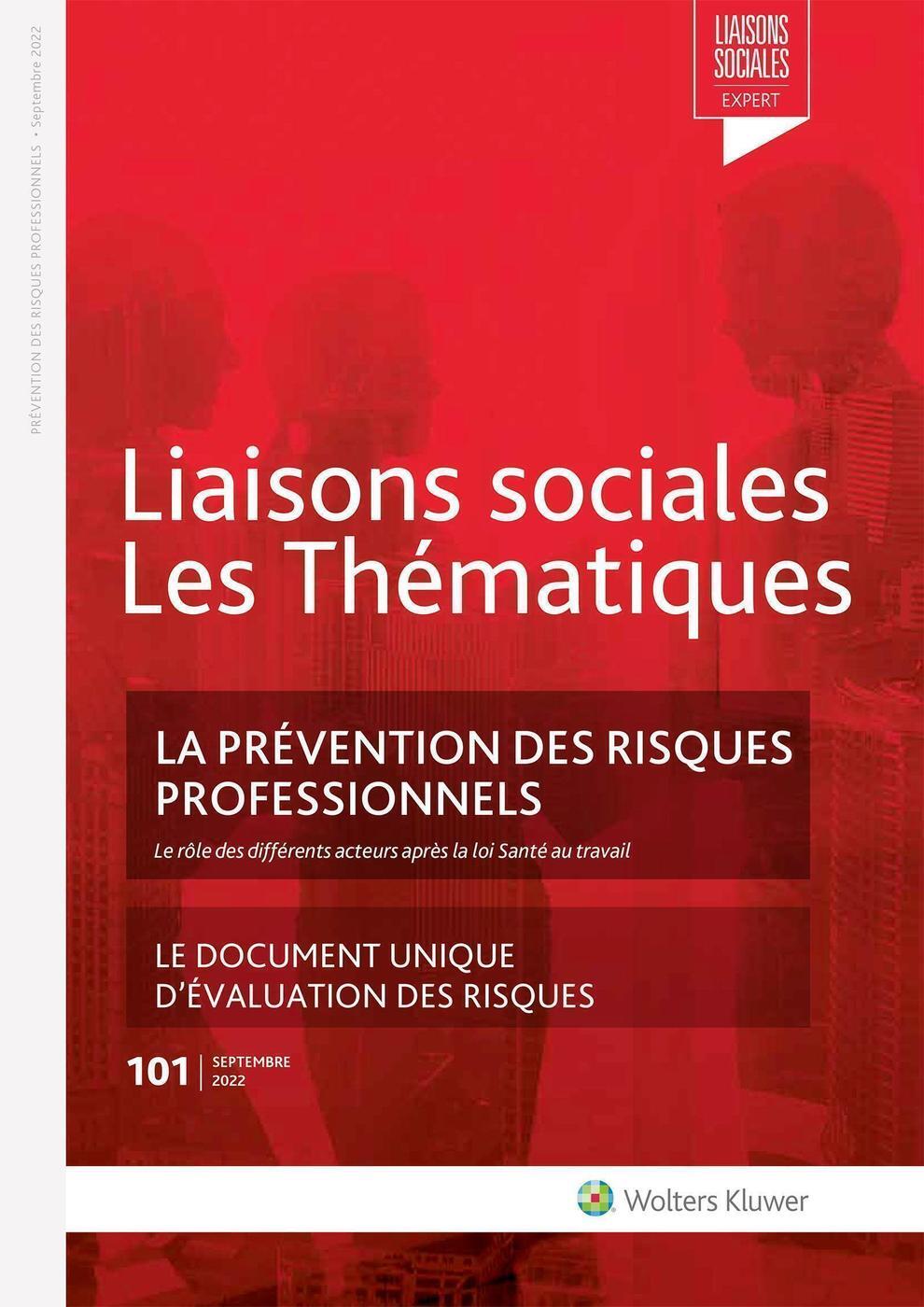 la prévention des risques professionnels