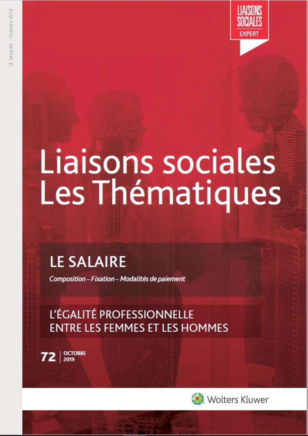 Le salaire - N° 72 - Octobre 2019
