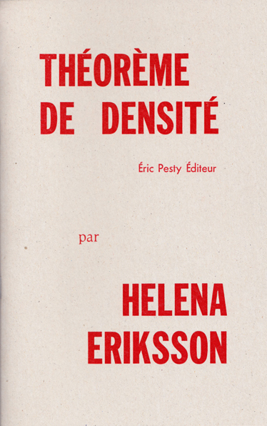 Théorème de densité