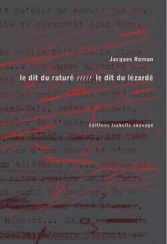 Le dit du raturé / Le dit du lézardé