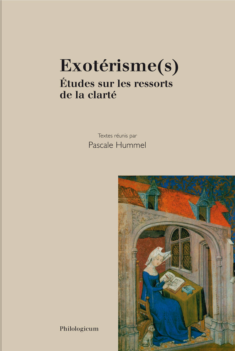 Exotérisme(s) - études sur les ressorts de la clarté