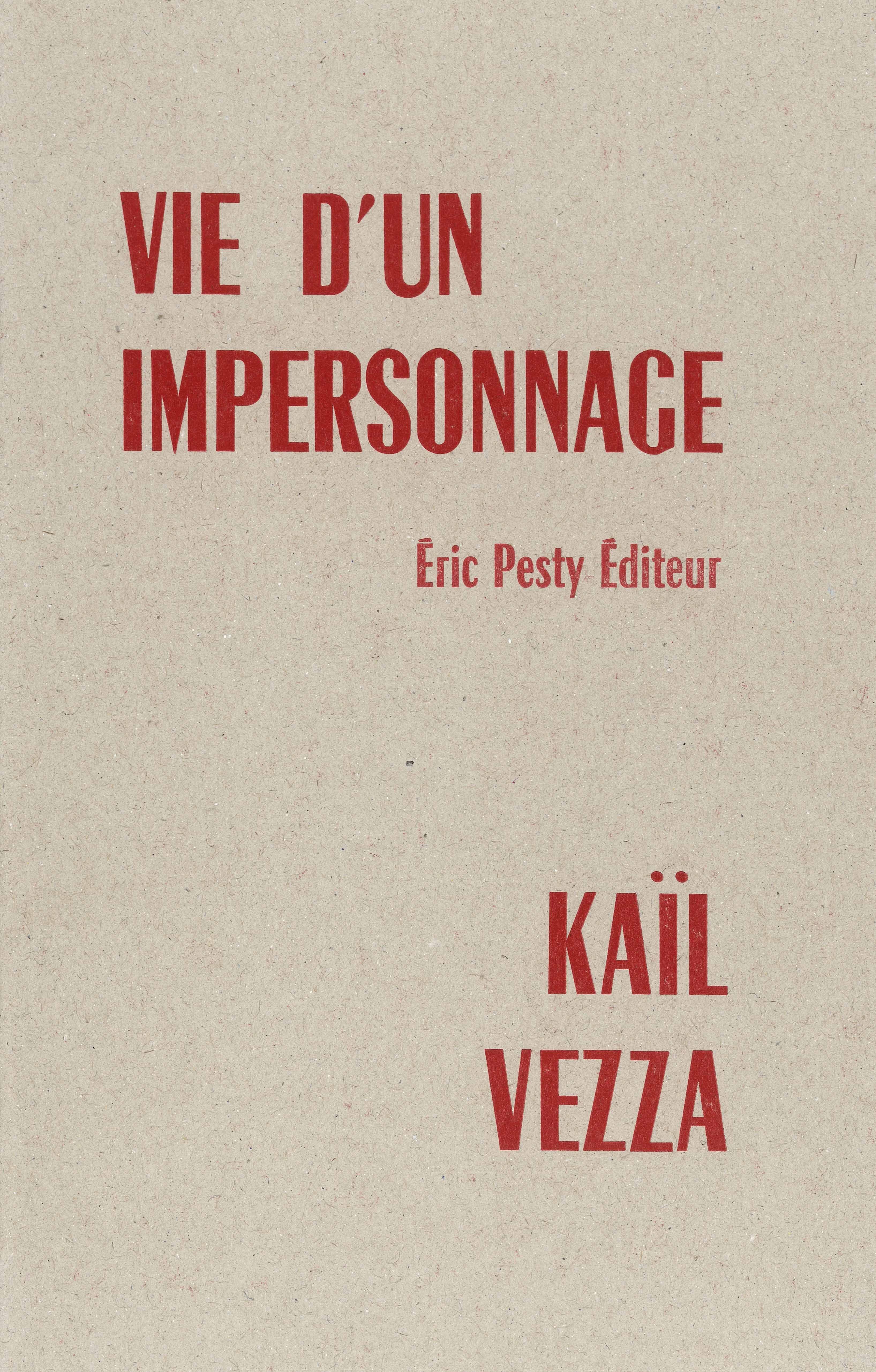 Vie d’un impersonnage