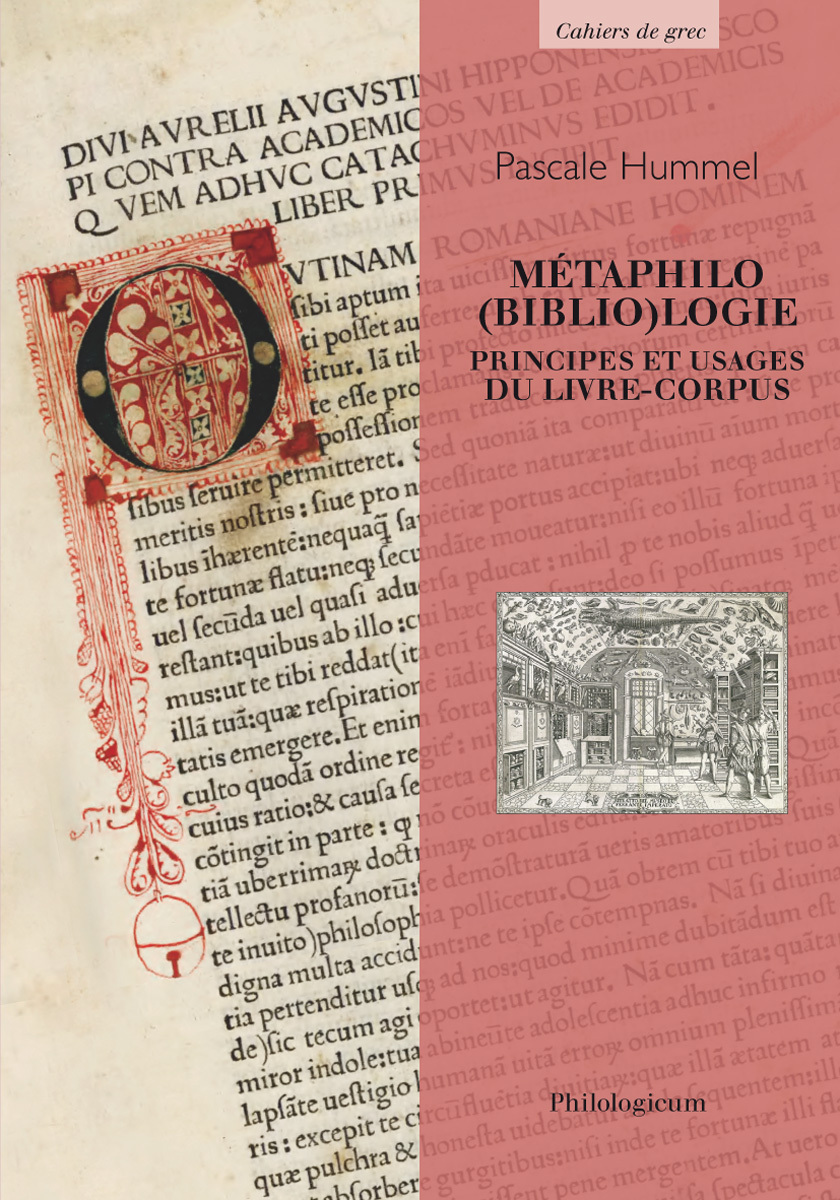 Métaphilo(biblio)logie - principes et usages du livre-corpus