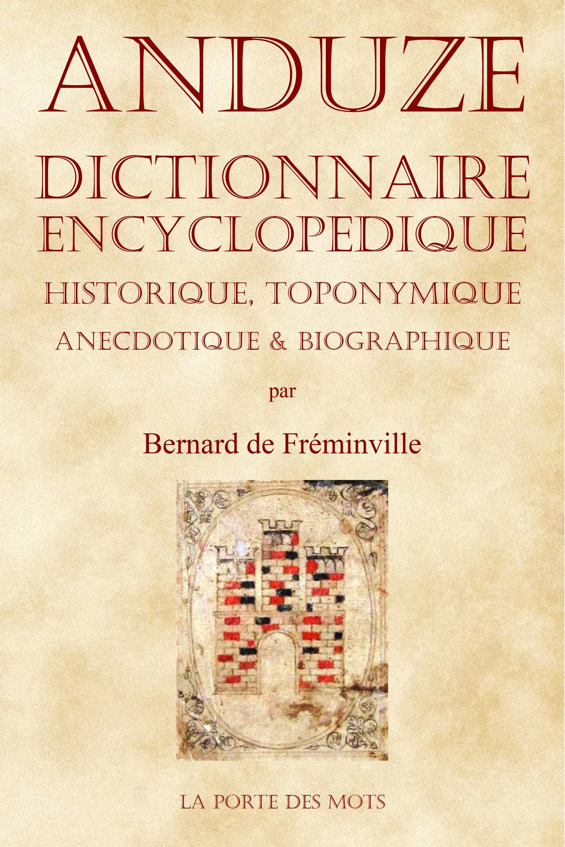 ANDUZE, DICTIONNAIRE ENCYCLOPEDIQUE