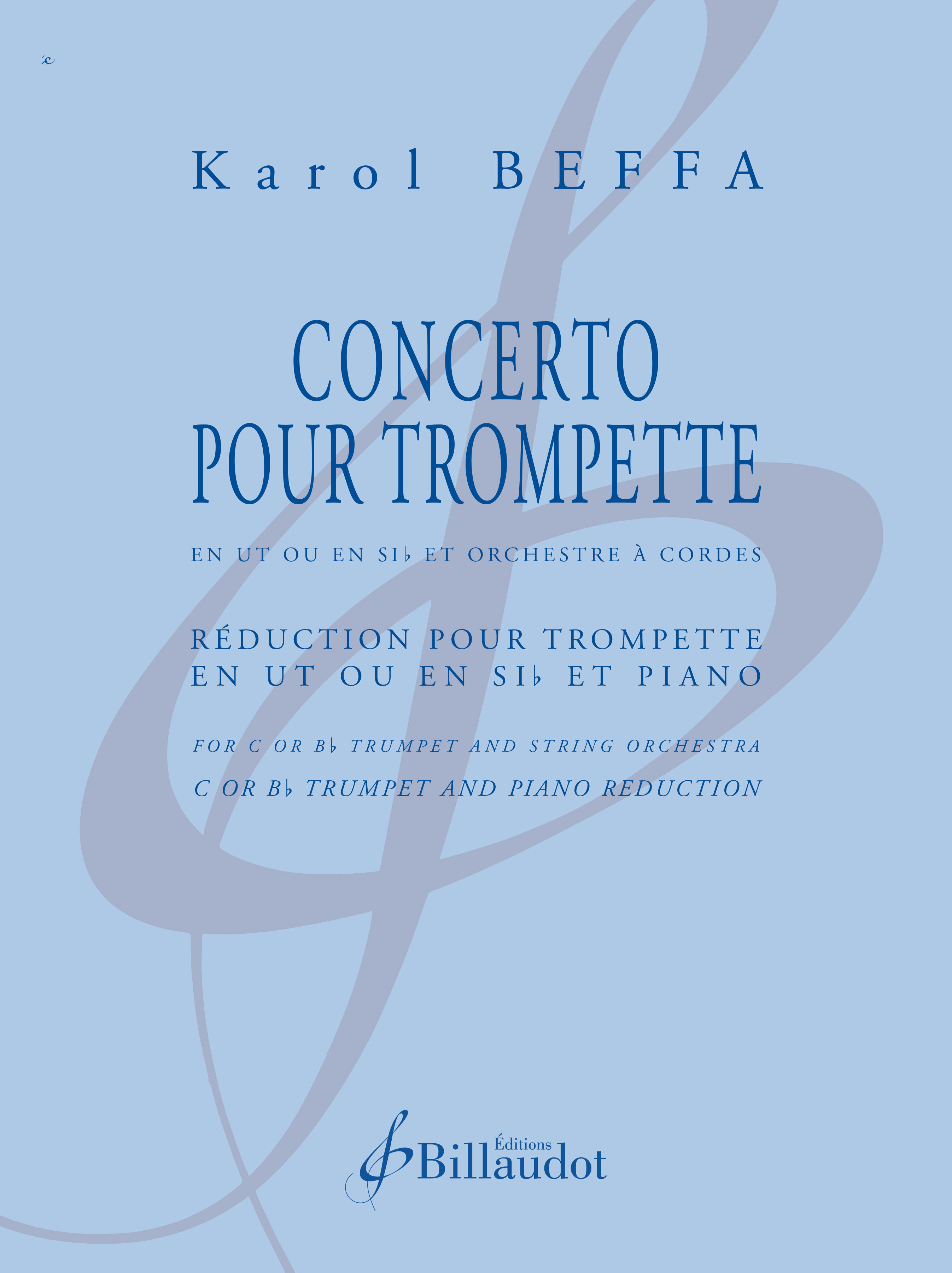 CONCERTO POUR TROMPETTE - EDITION BILINGUE