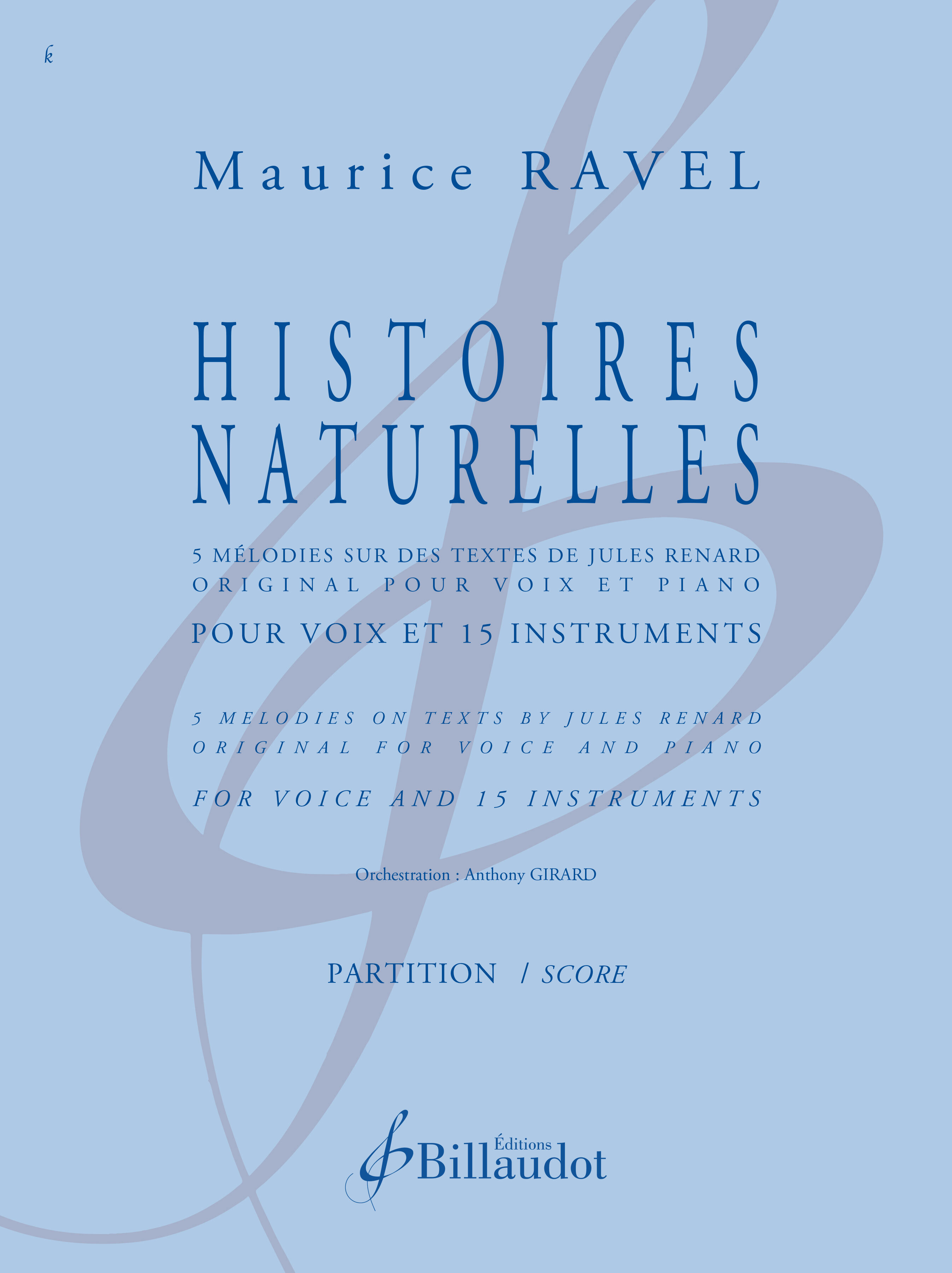 HISTOIRES NATURELLES
