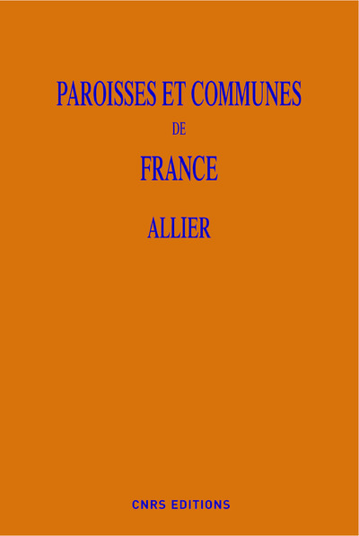 Paroisses et communes de France - L'Allier