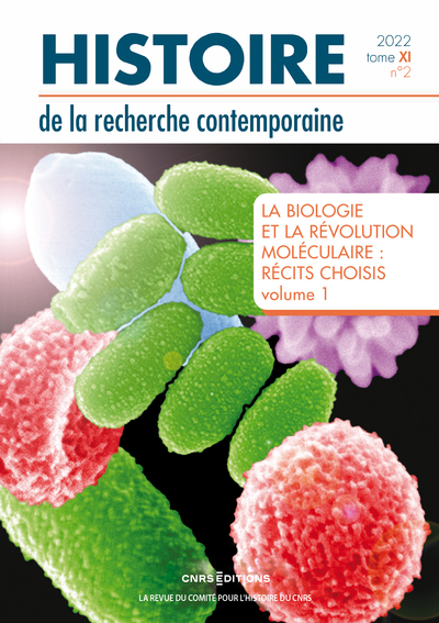 Histoire de la recherche contemporaine 2022, Tome XI n°2