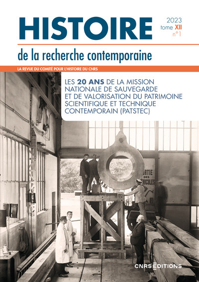 Histoire de la recherche contemporaine 2023 Tome XII n°1