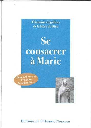 Se consacrer à Marie