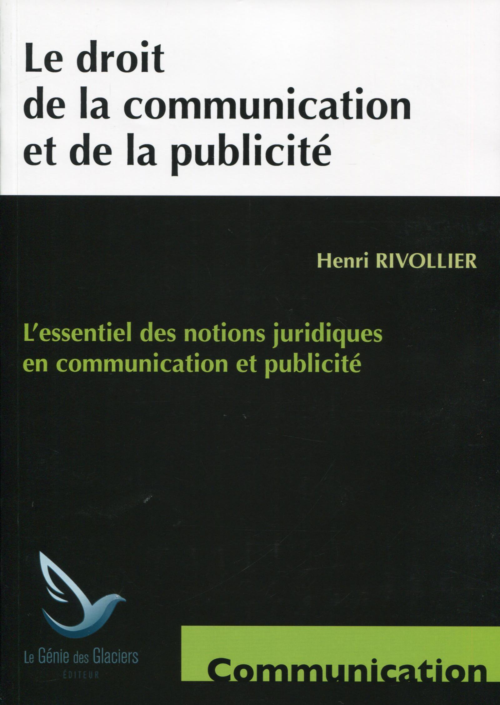 Le droit de la communication et de la publicité