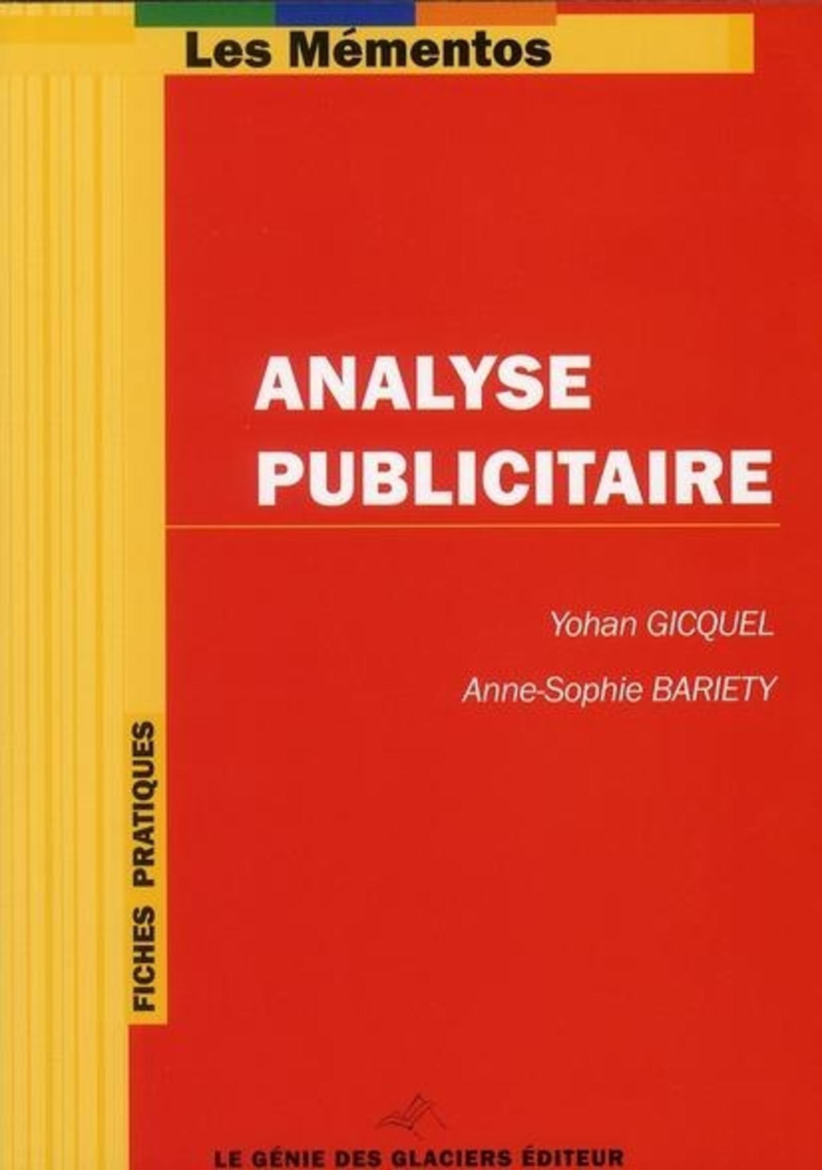 Analyse publicitaire