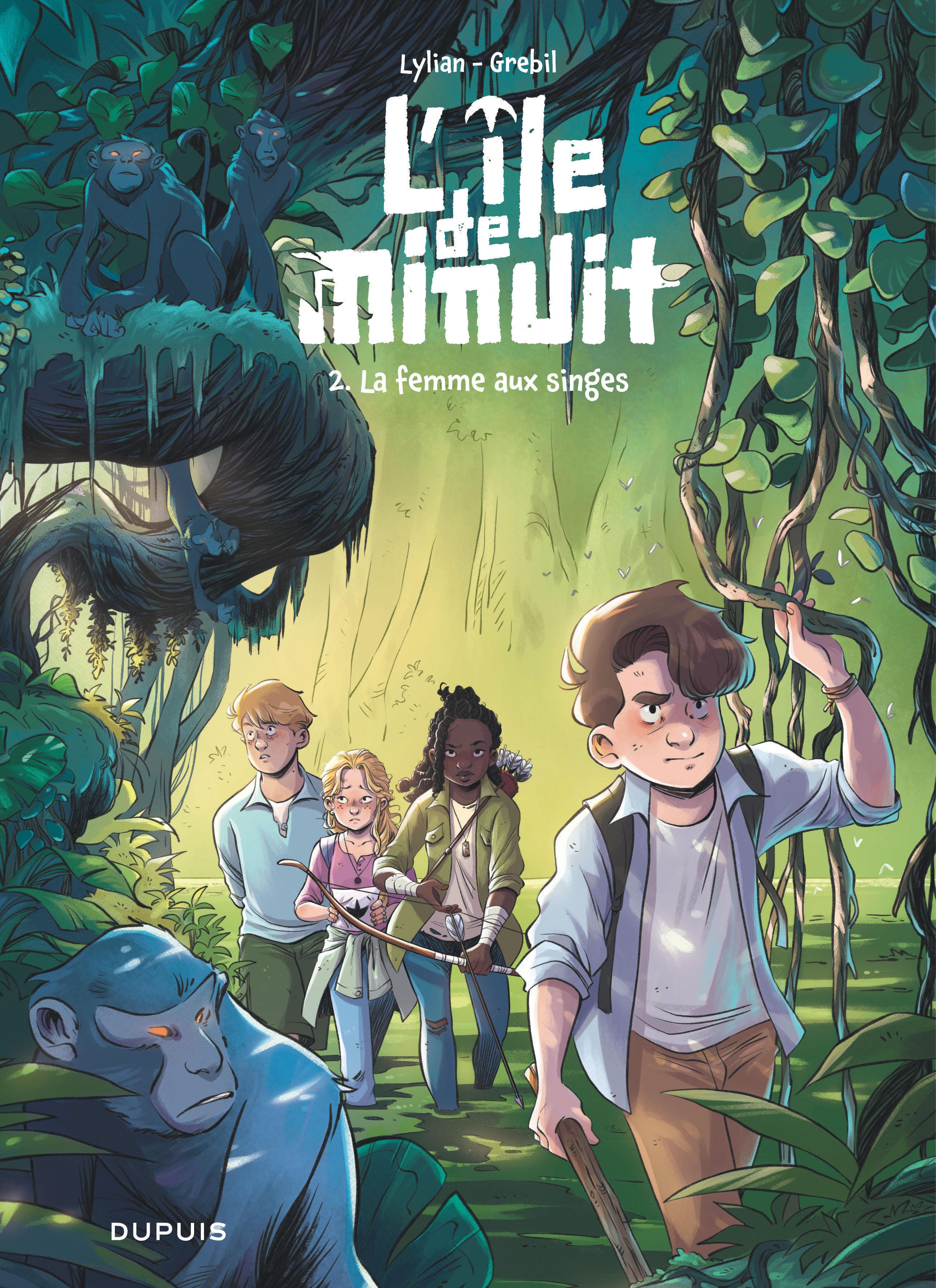 L'île de minuit - Tome 2 - La femme aux singes
