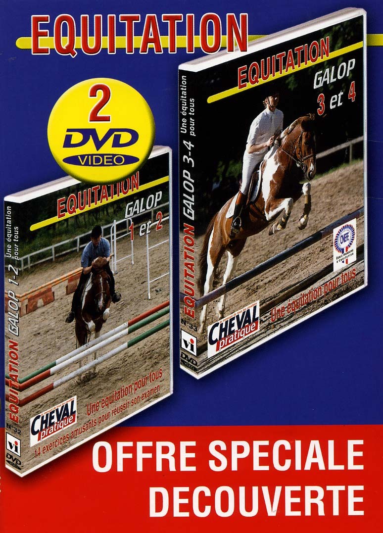 COFFRET EQUITATION - 2 DVD