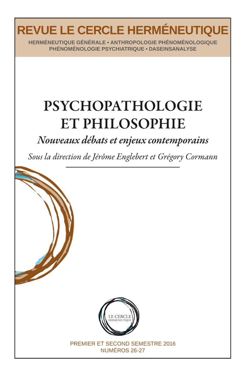 PSYCHOPATHOLOGIE ET PHILOSOPHIE