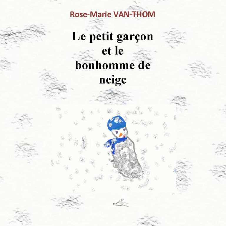 Le petit garçon et le bonhomme de neige