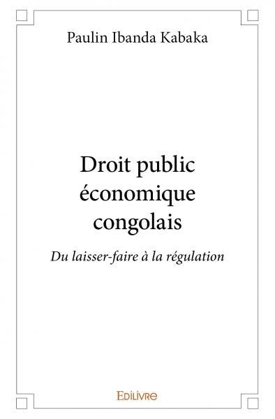 Droit public économique congolais