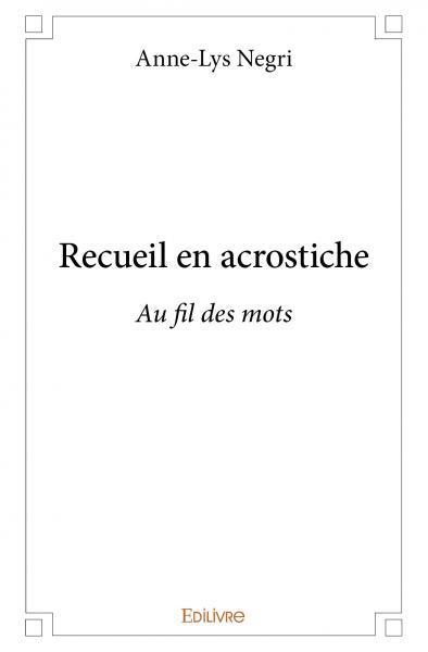 Recueil en acrostiche