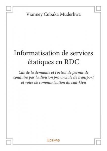Informatisation de services étatiques en rdc