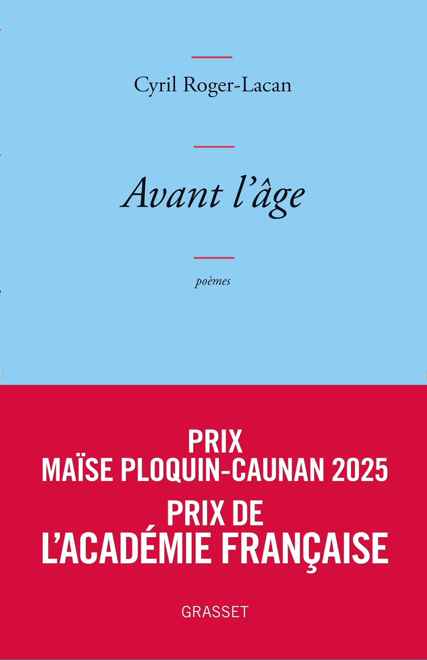 Avant l'âge