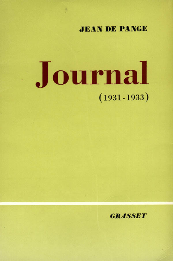 Journal, Tome 2 : 1931-1933