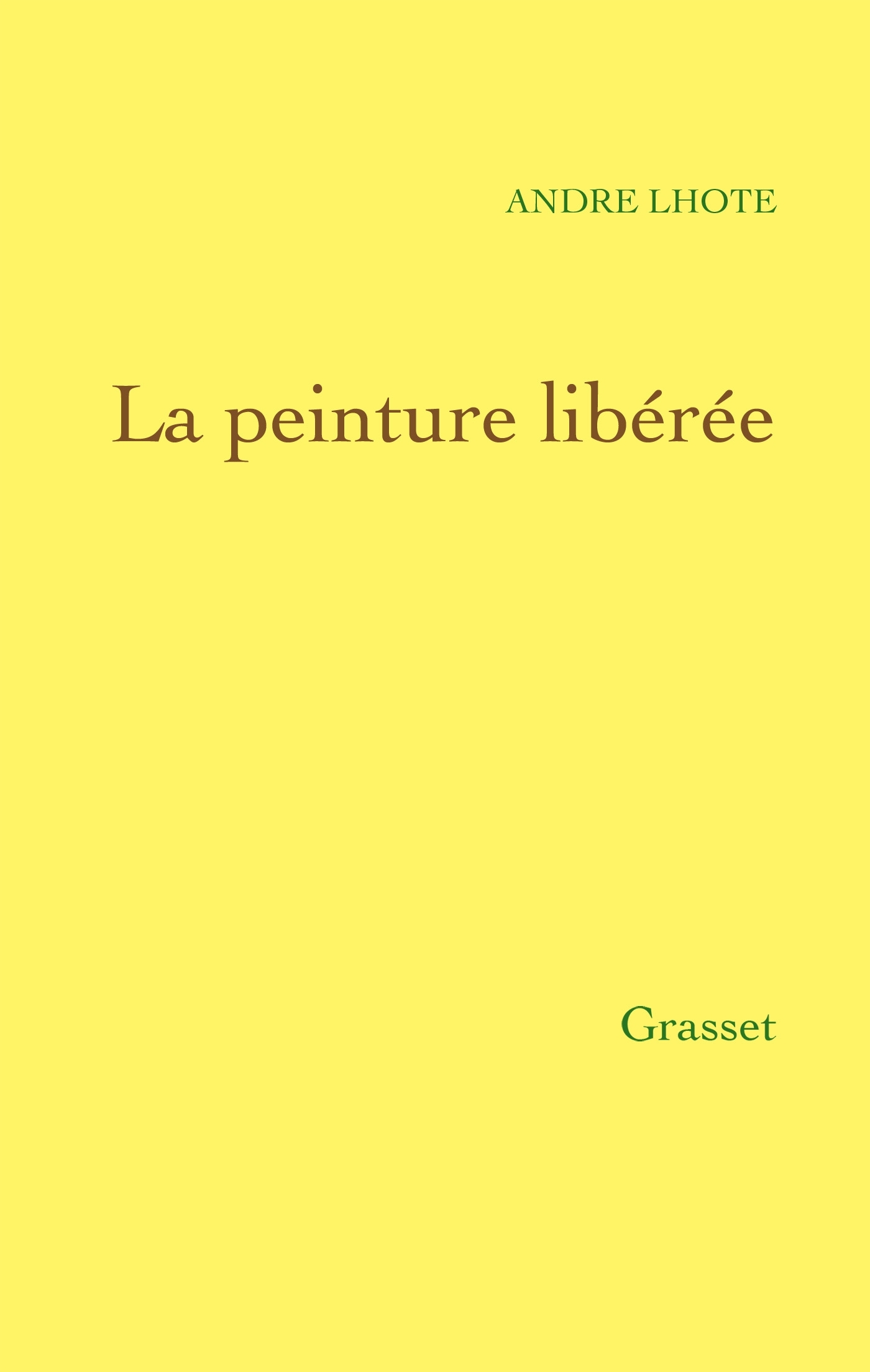 La peinture libérée