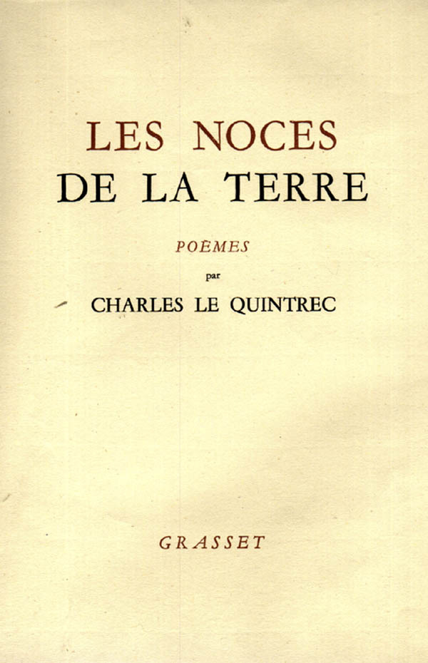 Les noces de la terre