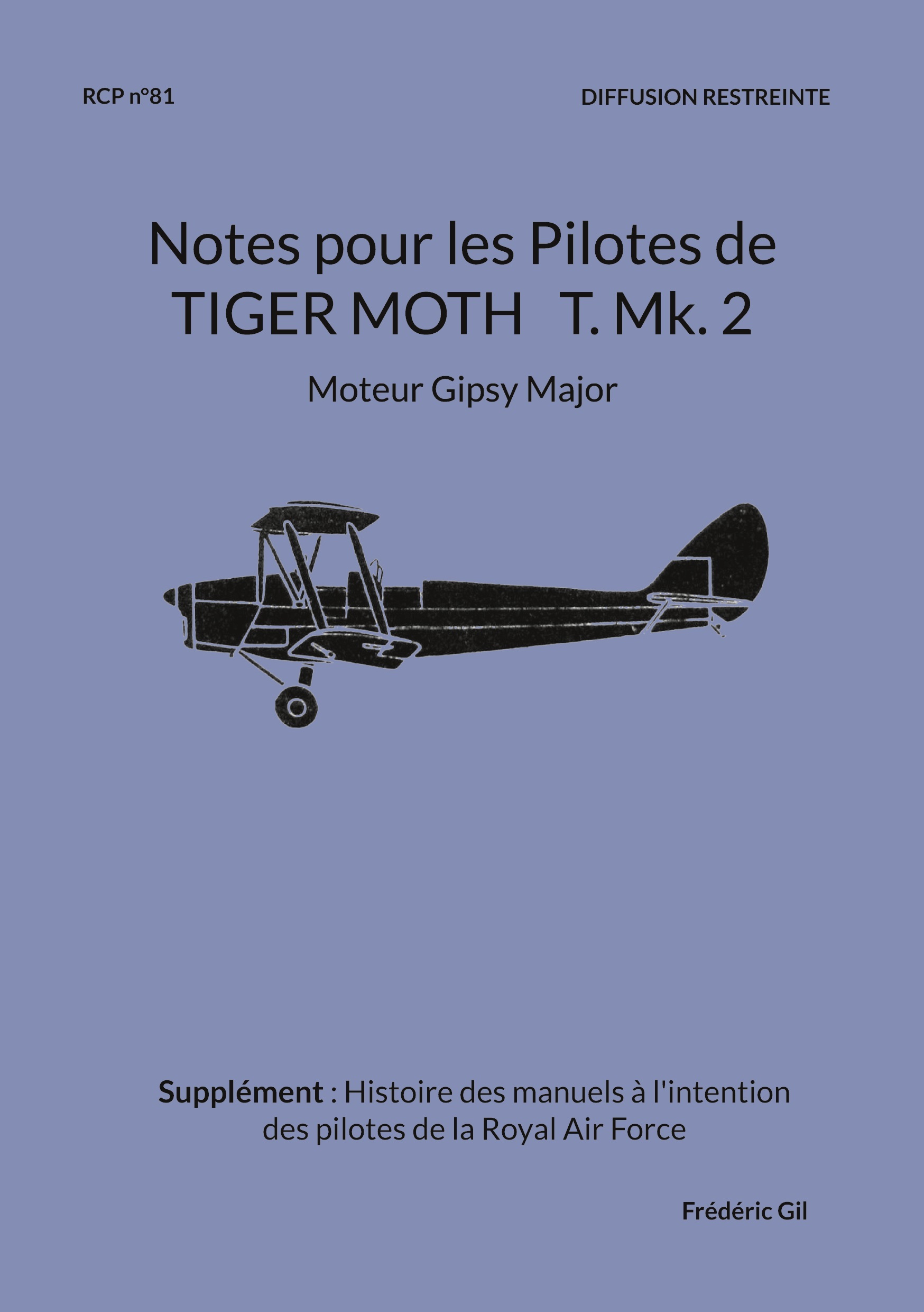 Notes pour les Pilotes de TIGER MOTH T. Mk. 2