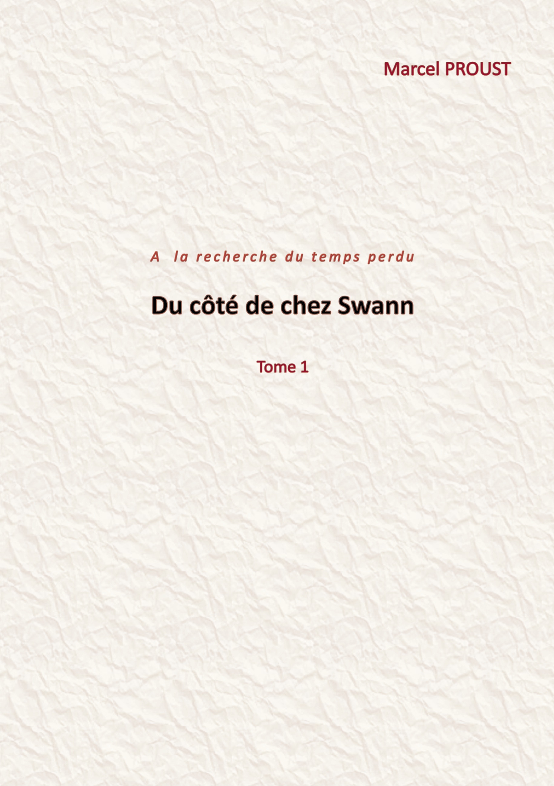 Du côté de chez Swann