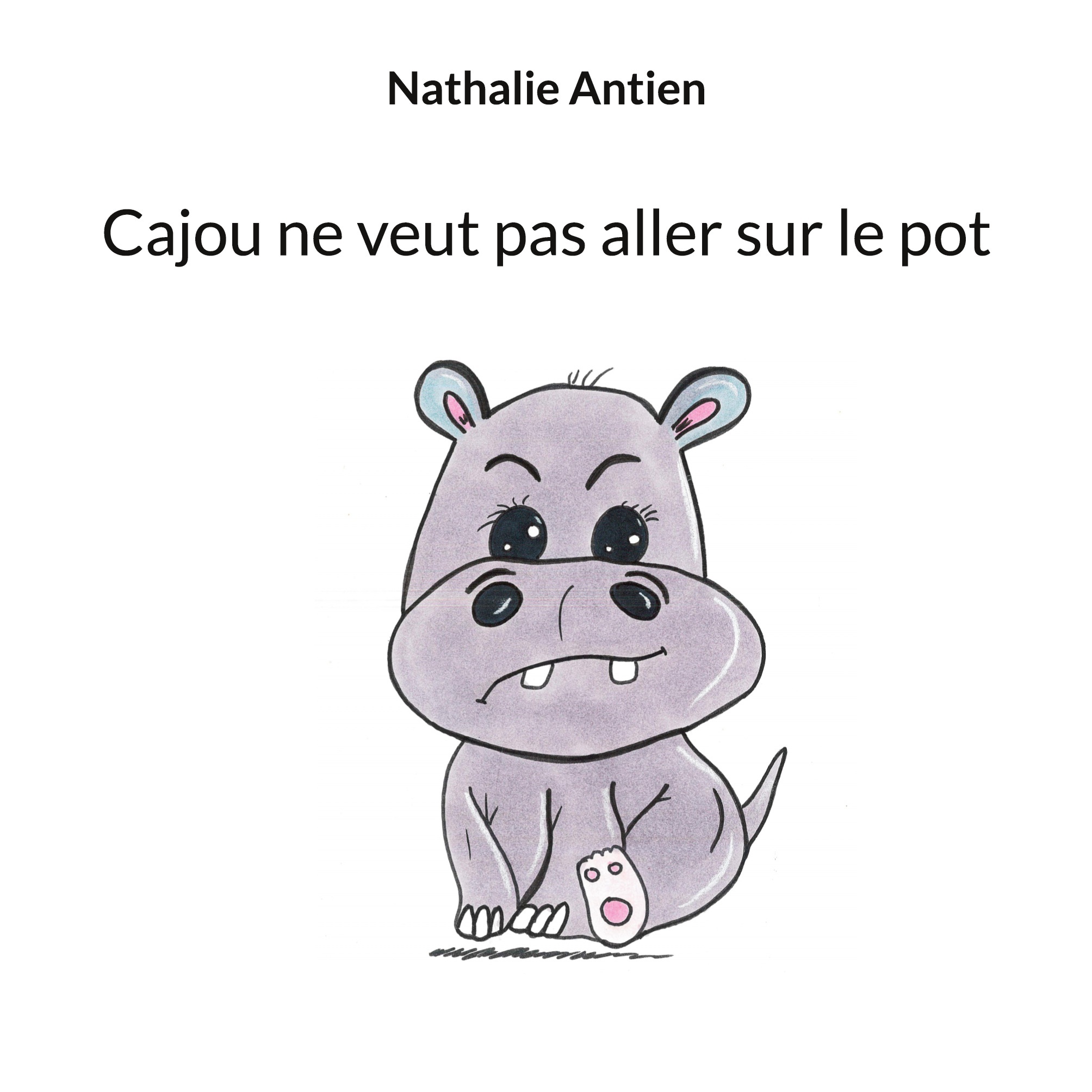 Cajou ne veut pas aller sur le pot