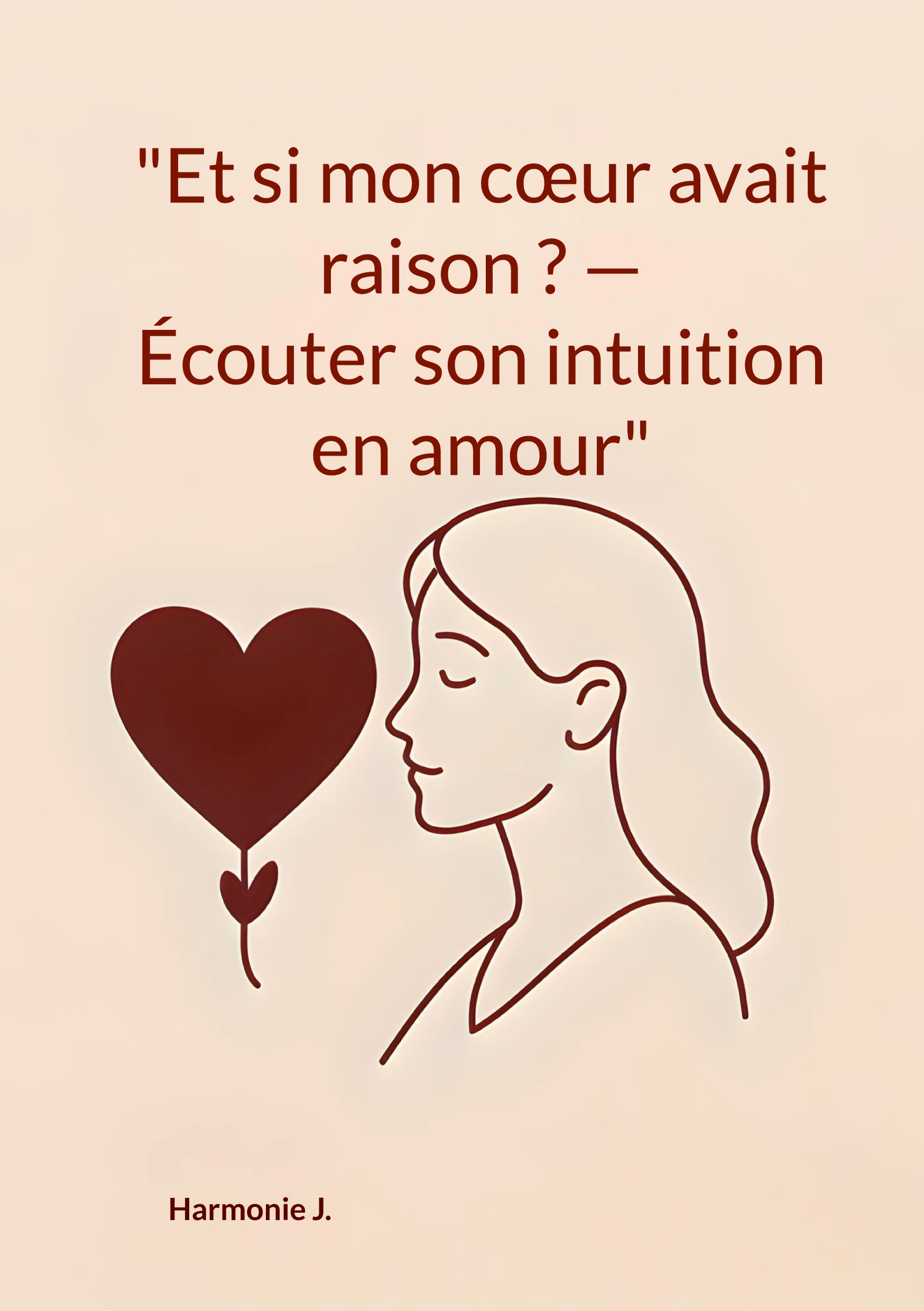 "Et si mon coeur avait raison ? Écouter son intuition en amour"