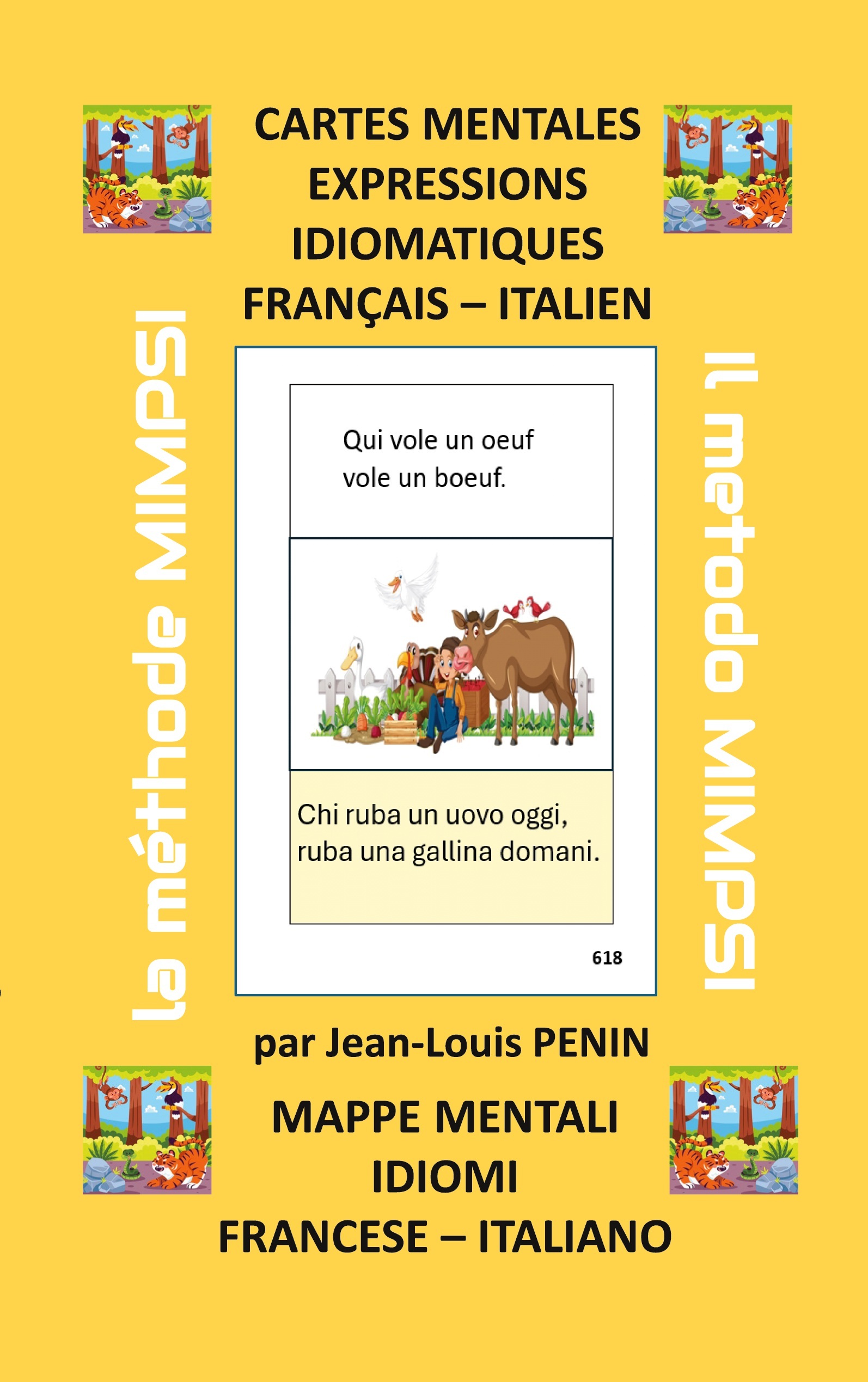 Cartes mentales expressions idiomatiques français italien