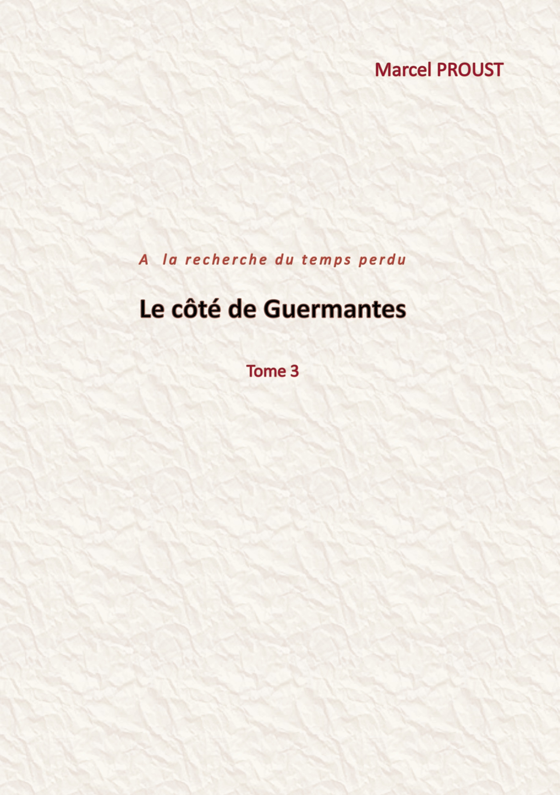 Le côté de Guermantes