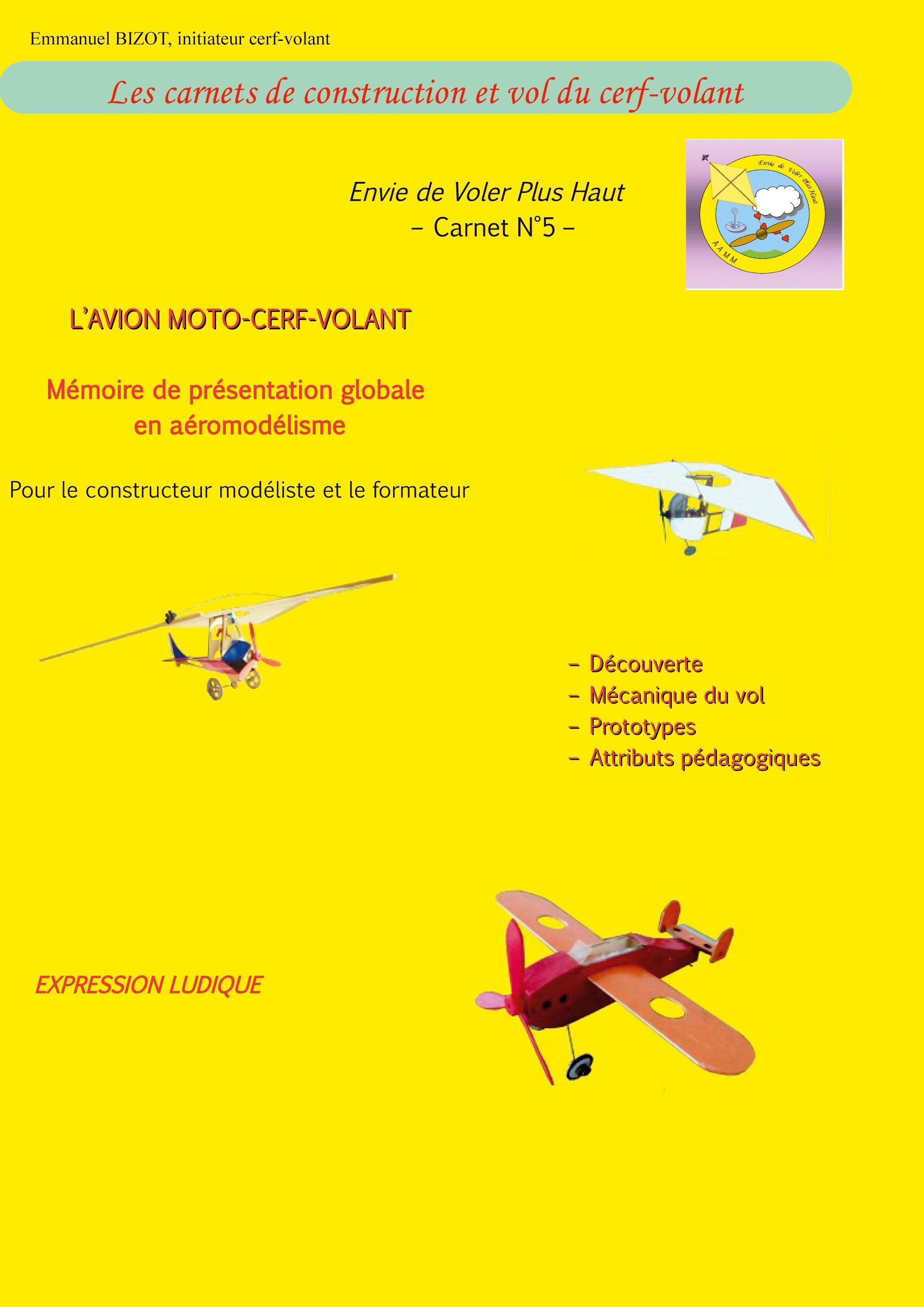 L'avion moto-cerf-volant